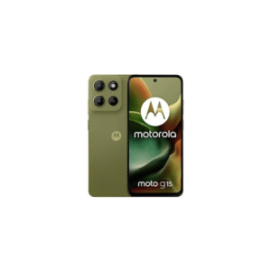 Móvil - Motorola Moto g15, Verde, 128 GB, 8 GB RAM, 6.72" LCD, MediaTek Helio G81, Full HD+, Cuero Vegano, 5200 mAh