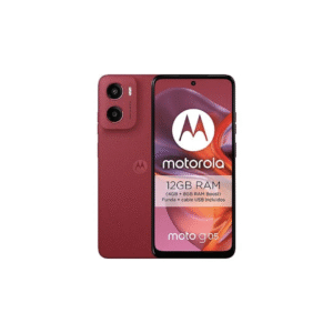 Móvil - motorola g05, Plum Red, 128GB, 4GB RAM, 6.67" LCD, MediaTek Helio G81 Extreme, 5200 mAh